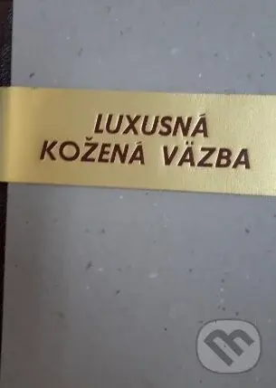 Luxusná kožená väzba - notes A5,Luxusná kožená väzba - notes A5