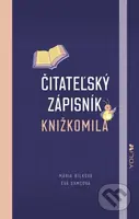 Čitateľský zápisník Knižkomila - Mária Bílková, Eva Samcová