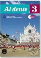 Al dente 3 (B1) – Libro + quad. degli eser. + CD + DVD - kniha z kategorie Jazykové učebnice a slovníky