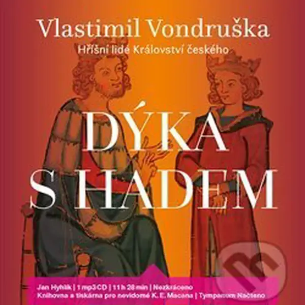 Dýka s hadem - Vlastimil Vondruška - audiokniha z kategorie Detektivky, thrillery a horory
