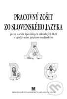 Pracovný zošit zo slovenského jazyka pre 4. ročník ŠZŠ s VJM - kniha z kategorie 1. stupeň