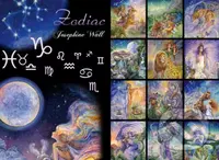 Josephine Wall: Signes du Zodiaque 3000 - puzzle z kategorie Umělecké