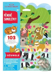 Pěnové samolepky - Džungle - hra z kategorie Ostatné