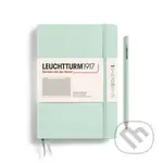 Leuchtturm1917 Zápisník Mint Green Medium A5 čtverečkovaný