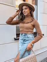 Svetr dámský NOAH bronzová Dstreet