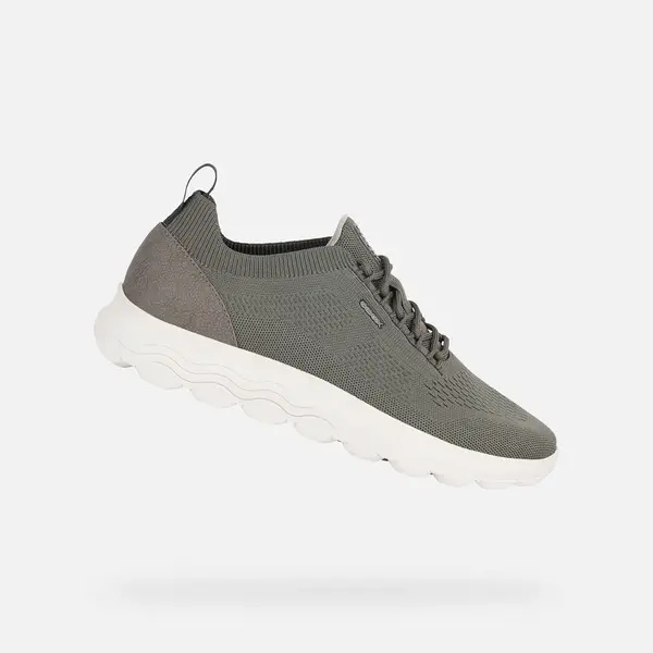 Dark green men's sneakers Geox Spherica - Men's