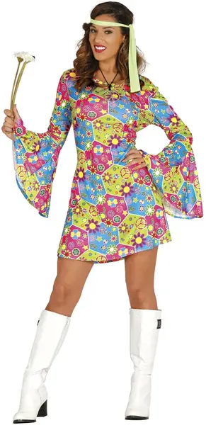 Dámsky kostým Hippie Retro S 36-38