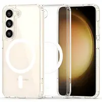 Flexair Hybrid puzdro pre Samsung Galaxy S23 Plus - Transparentná H25582