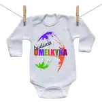 Boodyy Body s dlhým rukávom Budúca umelkyňa 86 (12-18 mesiacov)