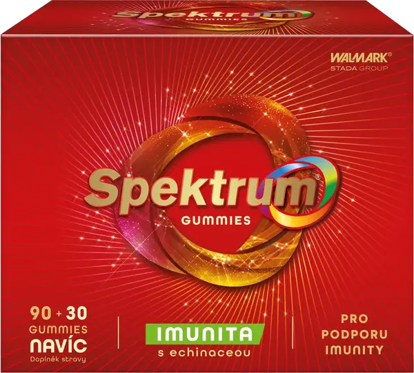 SPEKTRUM Gummies pro podporu imunity 90 + 30 tablet navíc