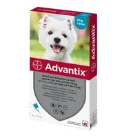 Advantix Spot-on pre psy od 4 do 10 kg
