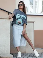 Dámska maxi rifľová sukňa PROMA