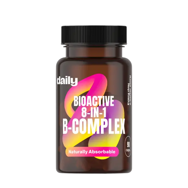 DAILY Bioactive 8-in-1 B Complex 90 kapslí