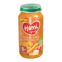 Hami Krůtí stehno s mrkví, batáty a bulgurem 8m+ 250 g