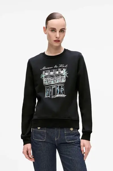 Bavlněná mikina Karl Lagerfeld