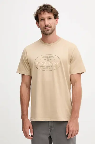 Bavlněné tričko Pepe Jeans ANDER