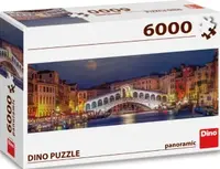 Puzzle Most Rialto - 6000 dílků (Defekt)