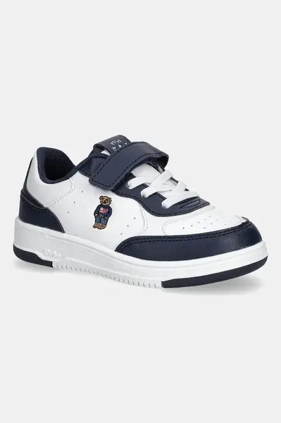 Dětské tenisky Polo Ralph Lauren MASTERS COURT II PS tmavomodrá barva, RL03014104