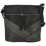 Dámská crossbody kabelka černá - Firenze Rishi