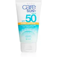 Avon Care Sun + zmatňujúci krém na opaľovanie SPF 50 50 ml
