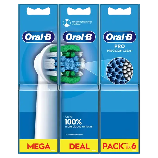 ORAL-B Pro Precision Clean náhradné hlavice 6 ks