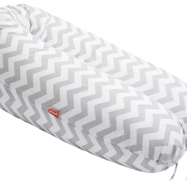 SCAMP Kojaci vankúš zig zag sivobiely