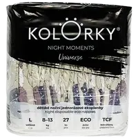 KOLORKY NIGHT MOMENTS  Vesmír veľ. L (8-13 kg) 27 ks