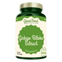 GREENFOOD NUTRITION Výťažok z ginkga biloba 60 kapsúl