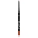 essence 8h Matte Comfort matná ceruzka na pery so strúhatkom odtieň 17 Must Have Brown 0,3 g