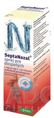 SEPTANAZAL sprej pre dospelých aer nao 10 ml
