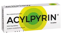ACYLPYRIN 500 mg 10 tabliet