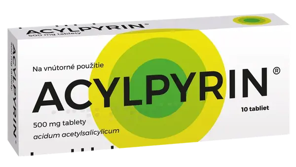 ACYLPYRIN 500 mg 10 tabliet