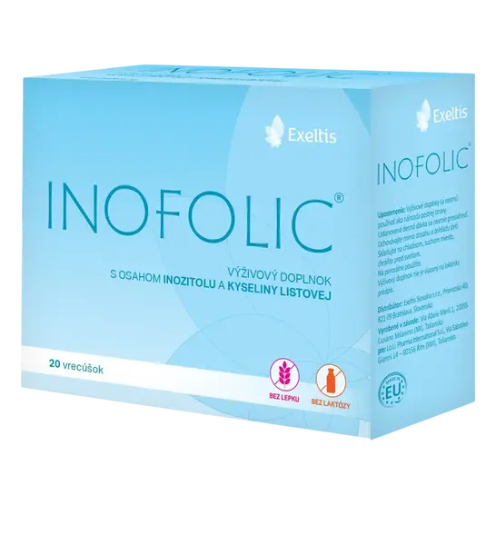 EXELTIS INOFOLIC prášok vo vrecúškach 20 sáčků