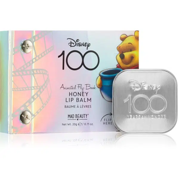 Mad Beauty Disney 100 Winnie balzam na pery 20 g