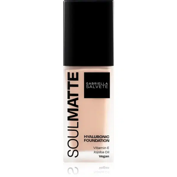 Gabriella Salvete SoulMatte dlhotrvajúci make-up s matným efektom odtieň 01N Porcelain Neutral 30 ml