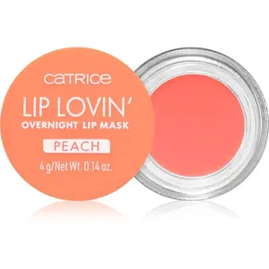 Catrice Lip Lovin' hydratačná maska na pery na noc odtieň 030 Feelin' Peachy 4 g