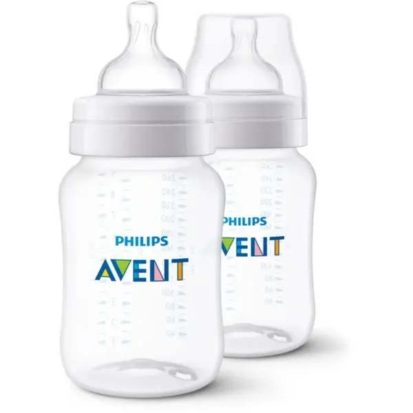 Philips Avent Anti-colic SCY103/02 dojčenská fľaša anti-colic 1 m+ 2x260 ml
