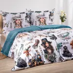 Posteľné obliečky Dual Feel STEAMPUNK