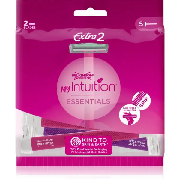Wilkinson Sword My Intuition Extra 2 jednorazový holiaci strojček pre ženy Essentials 5 ks