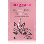 Dermacol Beautifying Peel-Off Metallic Mask zlupovacia maska pre rozjasnenie pleti 15 ml