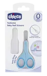 CHICCO Nožnice s guľatou špičkou modrá