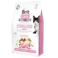 Brit Care Cat Grain-Free Sterilized Sensitive 2 kg | Granule pre mačky