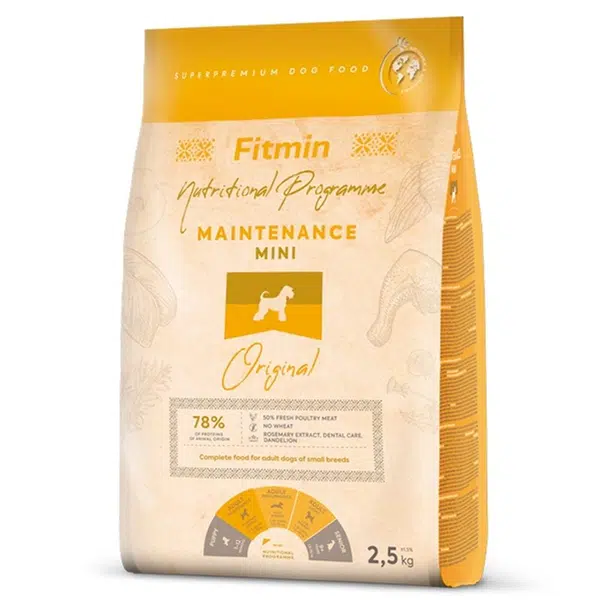 Fitmin Dog Mini Maintenance 2,5 kg | Granule pre psov