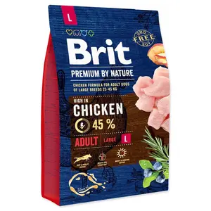 Brit Premium by Nature Adult L 3 kg | Granule pre psov