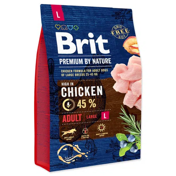 Brit Premium by Nature Adult L 3 kg | Granule pre psov