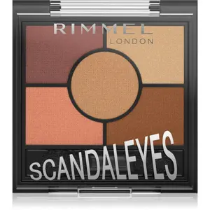 Rimmel ScandalEyes paletka očných tieňov odtieň 005 Sunset Bronze 3.8 g