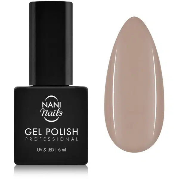 NaniNails NANI Professional gélový lak na nechty odtieň Light Coffee 6 ml