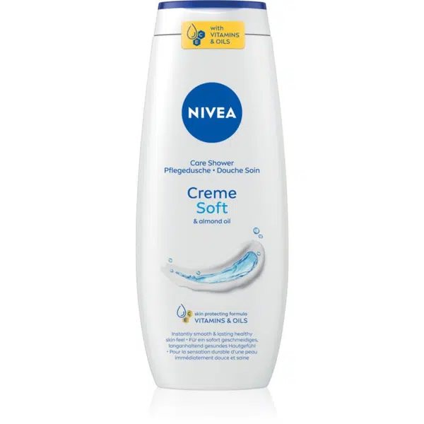 Nivea Creme Soft krémový sprchový gél maxi 500 ml