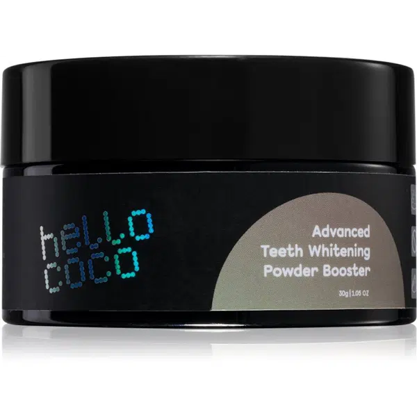 Hello Coco Advanced Whitening Powder Booster bieliaci zubný púder 30 g