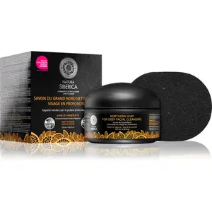 Natura Siberica Wild Herbs and Flowers detoxikačné pleťové mydlo pre hĺbkové čistenie 120 ml